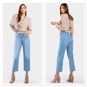 Levi's Ribcage Straight Ankle Super High-Rise Jean